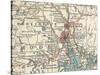 Map of Providence (C. 1900), Maps-Encyclopaedia Britannica-Stretched Canvas