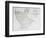 Map of Province of Calabria Citerior or Latin Calabria, Province of Cosenza-null-Framed Giclee Print
