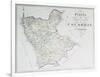 Map of Province of Calabria Citerior or Latin Calabria, Province of Cosenza-null-Framed Giclee Print