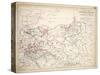 Map of Prussia and Poland, Published by William Blackwood and Sons, Edinburgh and London, 1848-Alexander Keith Johnston-Stretched Canvas