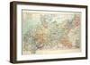Map of Prussia-null-Framed Giclee Print