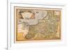 Map of Prussia-Abraham Ortelius-Framed Art Print