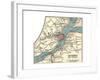 Map of Quebec (C. 1900), Maps-Encyclopaedia Britannica-Framed Giclee Print