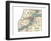 Map of Quebec (C. 1900), Maps-Encyclopaedia Britannica-Framed Giclee Print