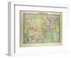 Map of Rambouillet, France-null-Framed Giclee Print