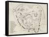 Map of Regent's Park-Thomas Hosmer Shepherd-Framed Stretched Canvas