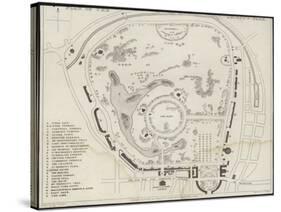 Map of Regent's Park-Thomas Hosmer Shepherd-Stretched Canvas