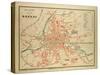 Map of Rennes France-null-Stretched Canvas