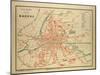 Map of Rennes France-null-Mounted Giclee Print