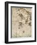 Map of Rio De Janeiro, 16th Century-Jacques-emile Blanche-Framed Giclee Print