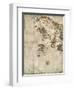 Map of Rio De Janeiro, 16th Century-Jacques-emile Blanche-Framed Giclee Print