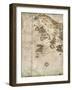 Map of Rio De Janeiro, 16th Century-Jacques-emile Blanche-Framed Giclee Print