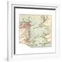 Map of Rio De Janeiro (C. 1900), Maps-Encyclopaedia Britannica-Framed Giclee Print