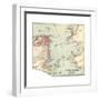 Map of Rio De Janeiro (C. 1900), Maps-Encyclopaedia Britannica-Framed Premium Giclee Print