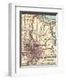 Map of Rochester (C. 1900), Maps-Encyclopaedia Britannica-Framed Art Print