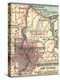 Map of Rochester (C. 1900), Maps-Encyclopaedia Britannica-Stretched Canvas