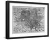 Map of Rome, 1579-Mario Cartaro-Framed Giclee Print