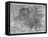 Map of Rome, 1579-Mario Cartaro-Framed Stretched Canvas