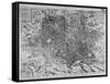 Map of Rome, 1579-Mario Cartaro-Framed Stretched Canvas