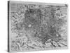 Map of Rome, 1579-Mario Cartaro-Stretched Canvas