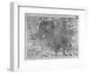 Map of Rome, 1579-Mario Cartaro-Framed Giclee Print