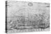 Map of Rome, from the 'Speculum Romanae Magnificentiae' published in 1562-Antonio Lafreri-Stretched Canvas