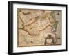 Map of Rovigo, Italy, and its Surroundings, from Regionum Italiae-null-Framed Giclee Print