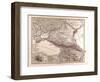 Map of Russia, 1873-null-Framed Giclee Print