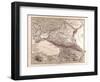 Map of Russia, 1873-null-Framed Giclee Print