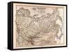 Map of Russia, 1874-null-Framed Stretched Canvas
