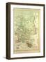 Map of Russia and Romania-null-Framed Giclee Print