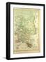 Map of Russia and Romania-null-Framed Giclee Print