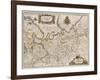 Map of Russia (From: Partes Septentrionalis Et Orientali), 1630S-Isaac Abrahamsz Massa-Framed Giclee Print