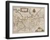 Map of Russia (From: Partes Septentrionalis Et Orientali), 1630S-Isaac Abrahamsz Massa-Framed Giclee Print