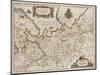 Map of Russia (From: Partes Septentrionalis Et Orientali), 1630S-Isaac Abrahamsz Massa-Mounted Giclee Print