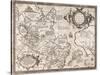 Map of Russia (From: Theatrum Orbis Terraru), 1598-Abraham Ortelius-Stretched Canvas