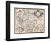 Map of Russia (From: Theatrum Orbis Terraru), 1598-Abraham Ortelius-Framed Giclee Print