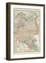 Map of Russia in Europe, with Poland and Finland-Encyclopaedia Britannica-Framed Art Print