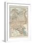 Map of Russia in Europe, with Poland and Finland-Encyclopaedia Britannica-Framed Art Print