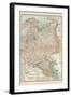 Map of Russia in Europe, with Poland and Finland-Encyclopaedia Britannica-Framed Art Print