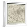 Map of Russia Showing the Districts Affected by the Famine-null-Framed Giclee Print