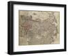 Map of Russia-Johann Matthias Hase-Framed Giclee Print