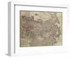 Map of Russia-Johann Matthias Hase-Framed Giclee Print