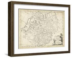 Map of Russia-T. Jeffreys-Framed Art Print