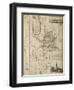 Map of Salisbury, 1751-William Naish-Framed Giclee Print