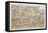 Map of Salzburg Austria 1899-null-Framed Stretched Canvas