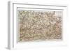 Map of Salzburg Austria 1899-null-Framed Giclee Print