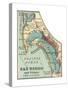 Map of San Diego (C. 1900), Maps-Encyclopaedia Britannica-Stretched Canvas