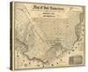 Map of San Francisco, c.1852-Britton & Rey-Stretched Canvas