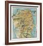 Map of San Francisco, California, 1912-August Chevalier-Framed Art Print